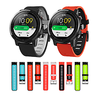 Ремешок для часов Xiaomi Amazfit Stratos 3 силиконовый Ремешки для амазфит стратос 2 | 2s браслет Amazfit Pace