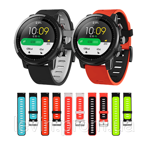 Силиконовые ремешки для часов Honor Watch Magic 2 46мм ремешок хонор меджик вотч на GS Pro Watch 3 Pro браслет - фото 1 - id-p1701109713