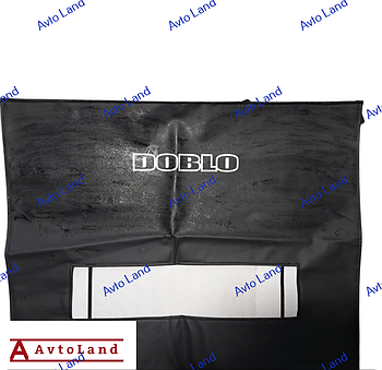 Утеплювач радіатора Fiat Doblo (2005 - 2010) кожзам