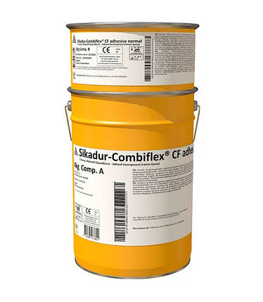 Епоксидний клей для гідроізоляції Sikadur Combiflex CF Adhesive (AB) normal - 6кг, фото 1