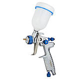 Фарборозпилювач LVMP Ø0.8 мм 60-170 л/хв 1.5-2бар (для лівої руки) в/б 100 мл (пласт) REFINE (6814111), фото 2