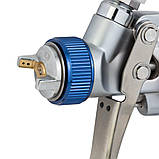 Фарборозпилювач LVMP Ø0.8 мм 60-170 л/хв 1.5-2бар (для лівої руки) в/б 100 мл (пласт) REFINE (6814111), фото 5