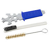 Фарборозпилювач LVMP Ø0.8 мм 60-170 л/хв 1.5-2бар (для лівої руки) в/б 100 мл (пласт) REFINE (6814111), фото 7