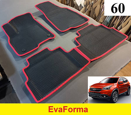 3D килимки EvaForma на Chery Tiggo 7 '16-20, 3D килимки EVA, фото 1