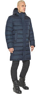 Чоловіча зимова темно-синя куртка з бічними блискавками модель 51450 50 (L)