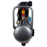 Компресор двоциліндровий безоливний 1.5 кВт 209 л/хв 8бар 30 л SIGMA (7042541), фото 4