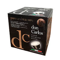 Кава в капсулах Dolce Gusto Don Carlos Puro Arabica 16 шт Дольче густо Дон Карлос 100% Арабіка