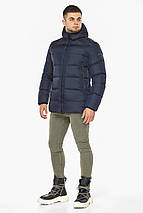 Зимова темно-синя куртка чоловіча брендова модель 37055 52 (XL), фото 2