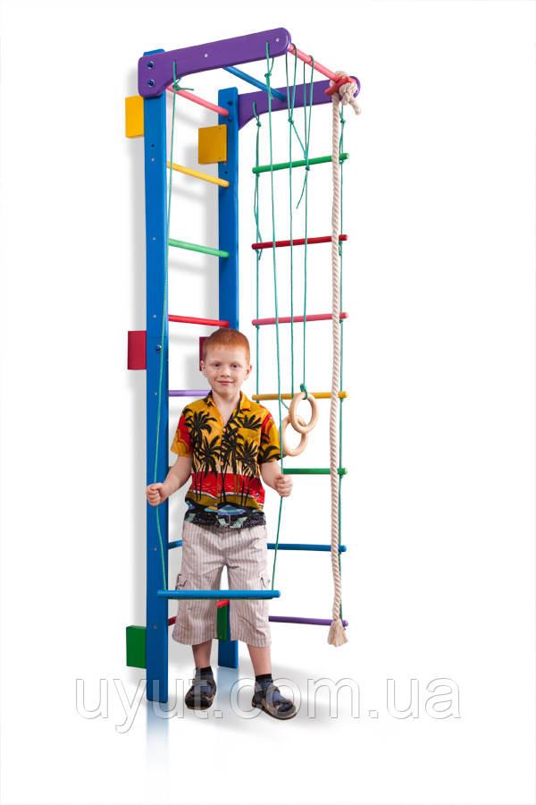 Спортивний куточок Teenager-3-220 (blue) (сосна)