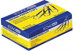 Скрепки канцелярські металеві 33мм, 41012 Economix