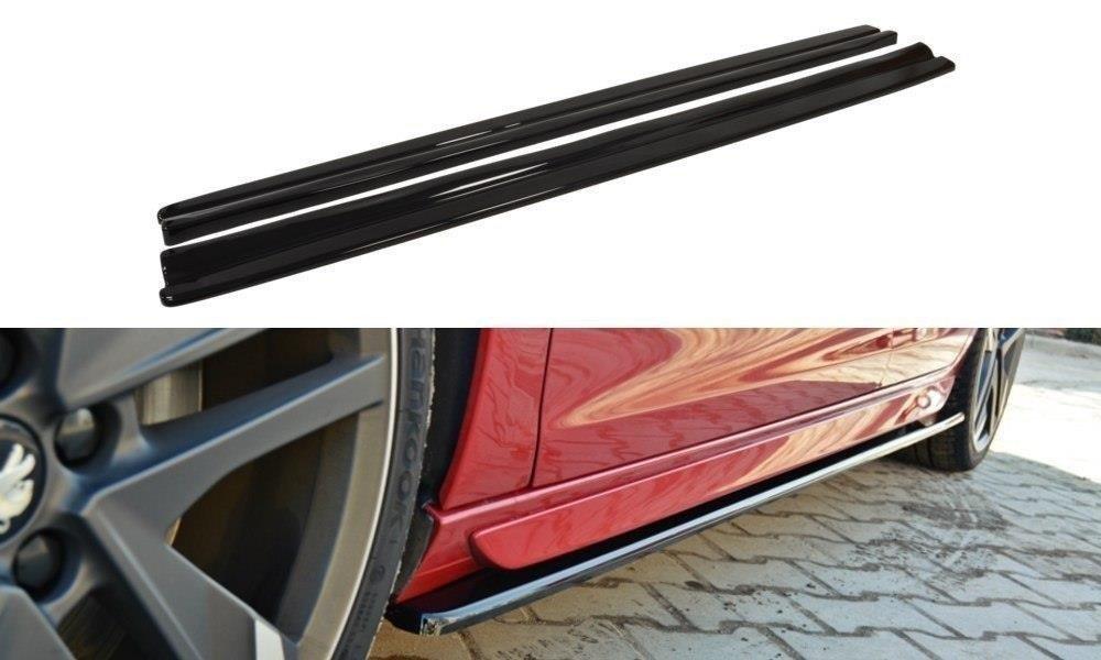 Пороги Peugeot 308 Gti (15-17) тюнінг обвіс спідниця елерон, фото 1