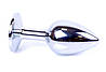 Серія Boss Anal Plug - ювелірна срібна штепсельна вилка Rose S, BS6400015, фото 5