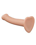 Насадка для страпона Strap-On-Me Dual Density Dildo Flesh M (м'ята упаковка) SO2354-R, фото 5
