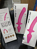 Анальна пробка з дилдо Strap-On-Me SWITCH PLUG-IN SEMI-REALISTIC DILDO FUCHSIA - L (м'ята упаковка), фото 3