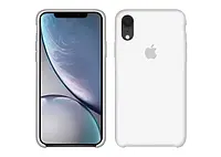 Чехол FULL Silicone Case для iPhone XR White (силиконовый чехол белый силикон кейс на айфон Хр 10р)