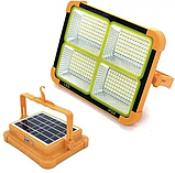 Прожектор повербанк на сонячній батареї D8+Solar, Power Bank 12000mAh 4 режими, Type C \ USB, фото 4