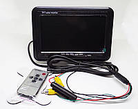 7" Автомобільний монітор для камери заднього виду монітор для відео з рамкою в підголовник, фото 6