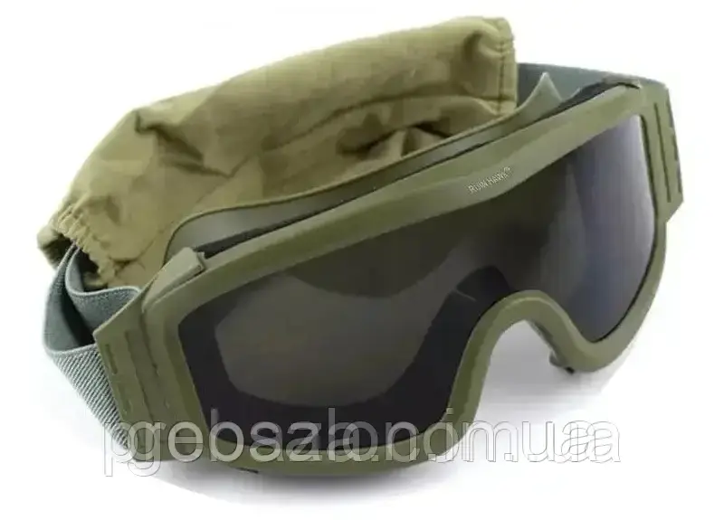 Тактичні Балістичні Окуляри Attack ЗСУ Захисна Маска Військові ЗСУ Захисні Окуляри Attack ЗСУ