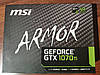 Відеокарта вживана MSI GeForce GTX 1070 Ti Armor 8GB GDDR5 256Bit, фото 10