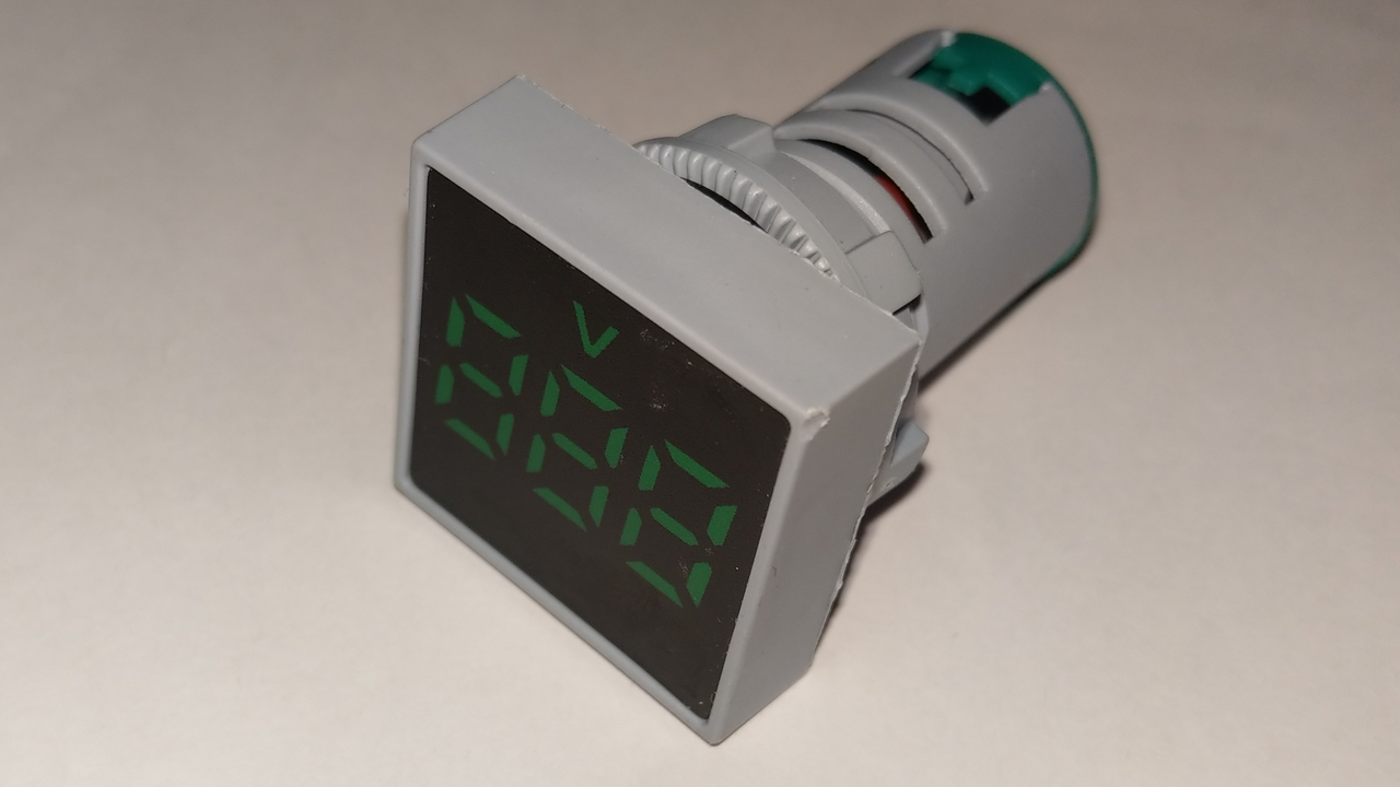 AD16-22FSV цифровий AC вольтметр 60-500V
