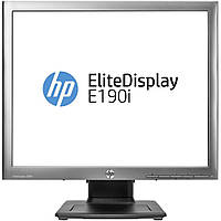 Монітор 19" 1280*1024 IPS HP E190i LED VGA DVI DP USB*2 Pivot сріб.+чорн. бв Гар.12міс! A++