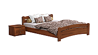 Двоспальне ліжко Estella Венеція 180х200 см дерев'яна вільха