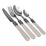 Набір столових приборів у сріблястому кольорі Madreperla Brandani, 16 шт., фото 2