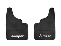 Брызговики прямые передние (2 шт, резина) - Citroen Jumper ( 2007-2017)
