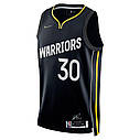 Чоловіча майка Каррі 30 Голден Стейт Men's Golden State Warriors #30 Stephen Curry Black 2022 Select Series MVP Swingman Jersey, фото 3