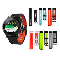 Ремешки для часов Samsung Gear S3 Classic / frontier силиконовый ремешок на самсунг вотч 3 45мм / Watch 46mm