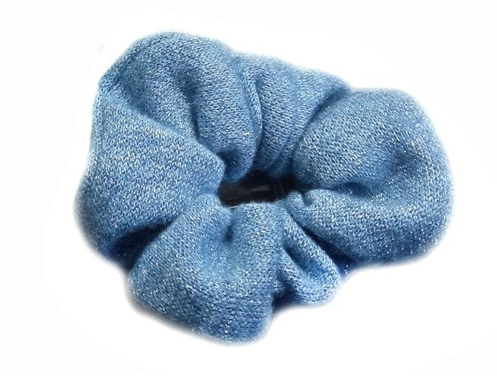 Гумка для волосся жатка люрекс, фото 1