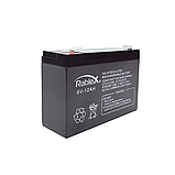 Rablex 6V 12A АКБ Акумулятор 6 вольтів 12 Амперів BATTERY 6V 12A для ліхтарика та дитячого електромобіля, фото 4
