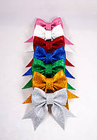 Бантики на елку Новогодние украшения Комплект 7 штук Цветный
