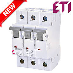 Автоматичний вимикач ETIMAT 6 3p C 63А (6kA) ЕТІ