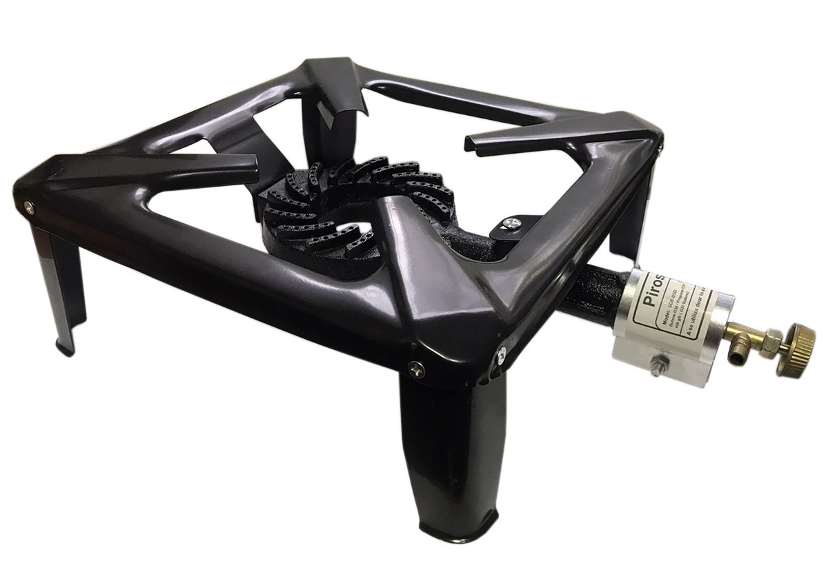 Газова плита таганок з чавунною конфоркою 5,5 кВт 300х300 мм, фото 1