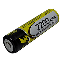 Акумулятор Li-Ion 18650 Rablex 2200 mAh без захисту