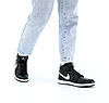 Зимові кросівки на хутрі Nike Air Jordan 1 Retro Winter взуття Найк Джордан чорні високі чоловічі підліткові, фото 4