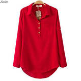 Жіноча лляна сорочка, туніка, фото 2