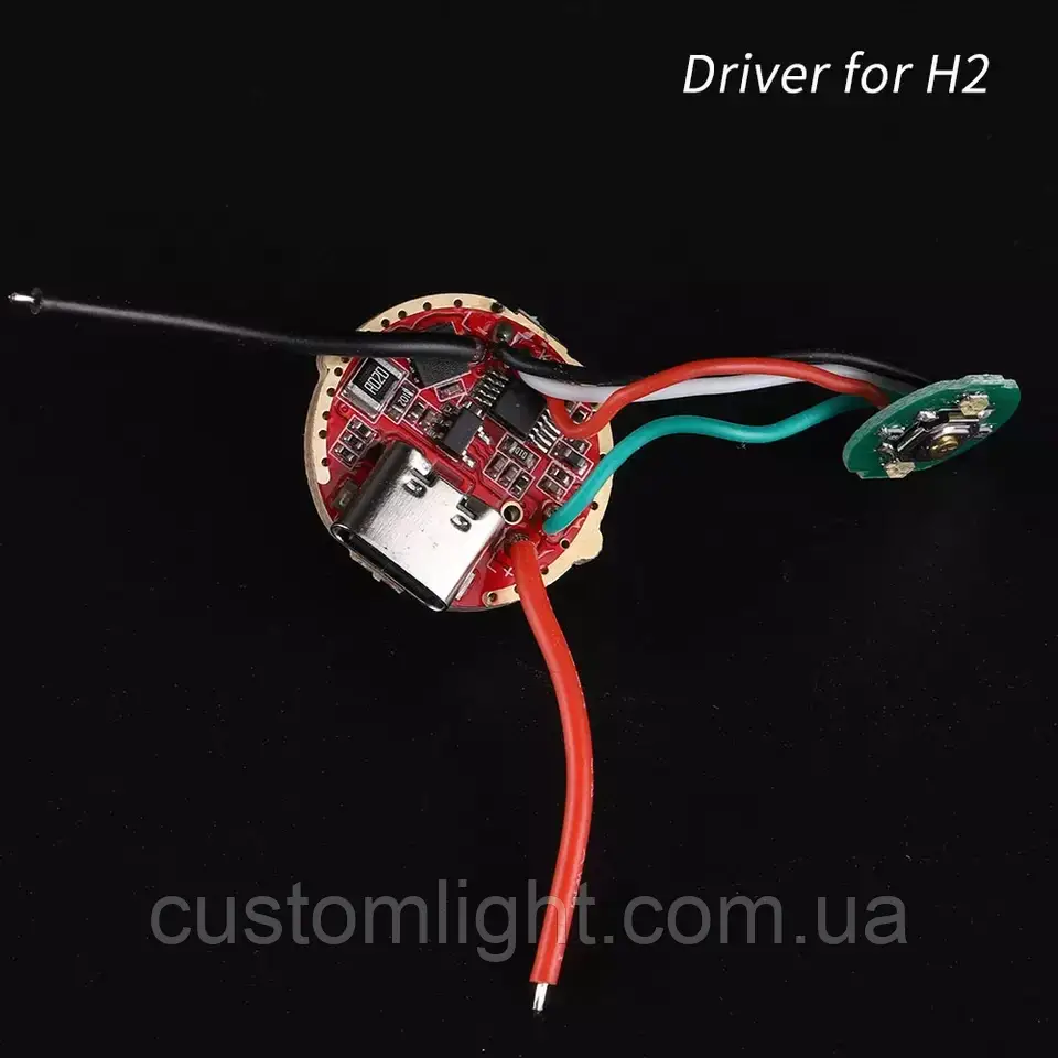 Драйвер для ліхтаря Convoy S21E / H3 / H2 20мм 3V 3000mA, фото 1