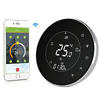 Контролер електричної теплої підлоги Tuya Smart Wifi Thermostat, 16 Амперів, з керуванням через смартфон