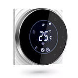 Контролер електричної теплої підлоги Tuya Smart Wifi Thermostat, 16 Амперів, з керуванням через смартфон, фото 2