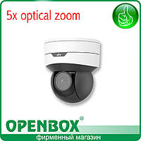 IP-відеокамера купольна поворотна Uniview MiniPTZ IPC6412LR-X5P Zoom 5x