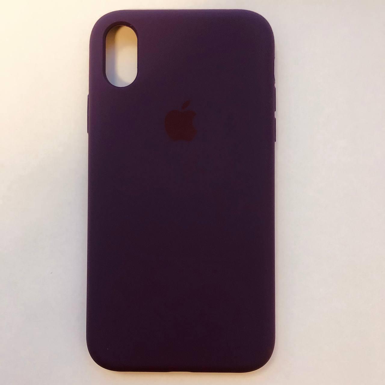 Чохол Silicone Case для Apple iPhone XR Deep Purple
