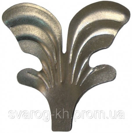 Кований лист 55х70х1,5