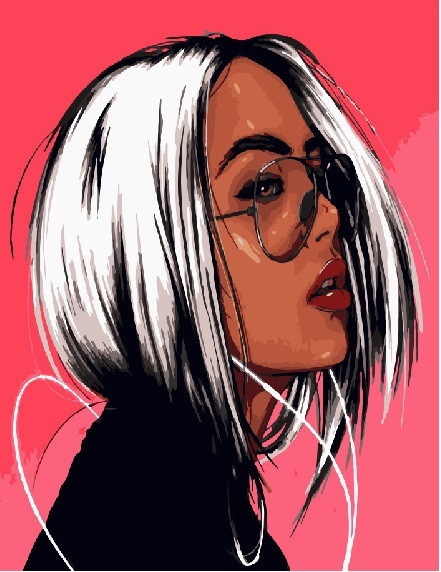 Картина по номерам. Brushme " Фешн " GX23711, 40х50 см