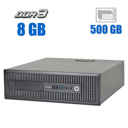 Комп'ютер HP ProDesk 600 G1 SFF/ Core i3-4170/ 8 GB RAM/ 500 GB HDD/ HD 4400, фото 1