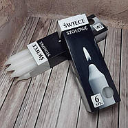 Свічки парафінові господарські Польща оригінал  7 годин 6 штук, фото 3