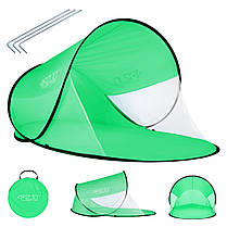 Пляжний тент 4FIZJO Pop Up 120 x 190 см 4FJ0224 Green/White, фото 5