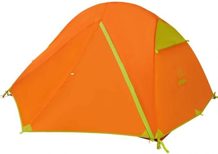Ультралегкий двомісний намет Atepa HIKER II AT2002OR light orange