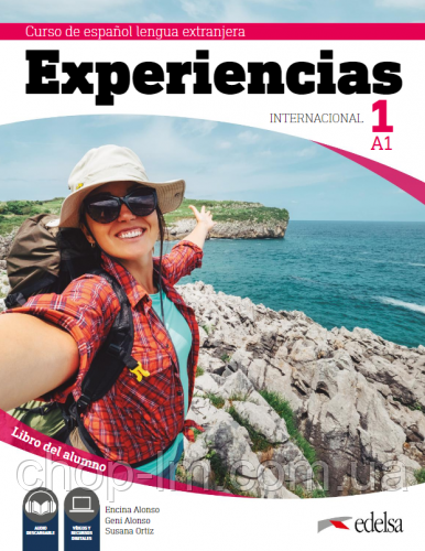 Experiencias Internacional A1 Libro del alumno + audio descargable / Підручник з іспанської мови